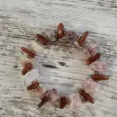 Браслет из кварца с авантюрином