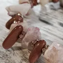 Браслет из кварца с авантюрином