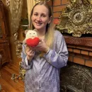 Котик с сердечком