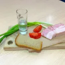 Доска разделочная массив дуба