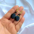 Серьги с агатами "Безупречность"