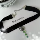 Чокер из итальянского бархата