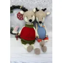 Мягкая игрушка "Рождественский олень"