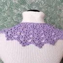 Кружевной воротничок ручной работы — акцент женственности