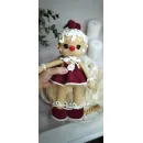Вязаная игрушка-куколка "Пряня"