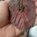 Комплект украшений «Бабье лето»: колье + серёжки