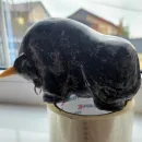 Бык из камня антраконита