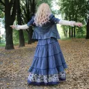 Юбка полушерстяная в стиле бохо. Юбка теплая зимняя