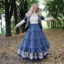 Юбка полушерстяная в стиле бохо. Юбка теплая зимняя