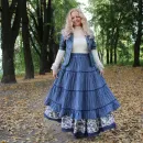 Юбка полушерстяная в стиле бохо. Юбка теплая зимняя