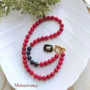 Колье из турквенита "Ты такая красивая!"