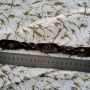 Браслет из натуральной кожи комбинированная косичка