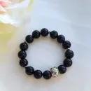 Женский браслет из авантюринового стекла