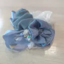 Текстильная брошь, бохо стиль.