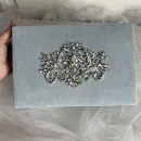 Шкатулка для украшений, голубая