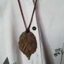 Комплект украшений «Бабье лето»: колье + серёжки