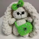 Вязаная зайка