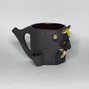 Кружка с курительной трубкой ONI желтая