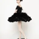 Кукла "Черный лебедь"