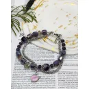 Браслет «Фиолетовая симфония»