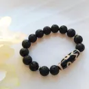 Женский браслет-талисман с ДЗИ «Четыре благодати»