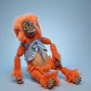 Оранжевая обезьянка