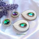 Серьги "Аромат жасмина"