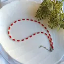 Чокер из кораллов и перламутра