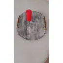 Поднос, доска для подачи из массива сосны, деревянная