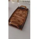 Поднос, доска для подачи из массива сосны, деревянная