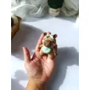 Игрушка вязаная ручная работа "Капибара с малышом"