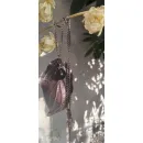 Колье "Лист дёрена" с двумя бусинами