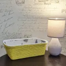 Корзина ручной работы из джута универсальная