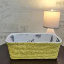 Корзина ручной работы из джута универсальная