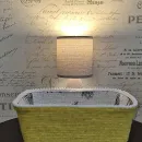 Корзина ручной работы из джута универсальная