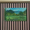 Картина ручной работы "Желтый вечер"