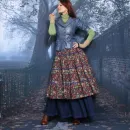 Юбка в стиле бохо. Юбка с подъюбником