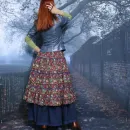 Юбка в стиле бохо. Юбка с подъюбником