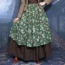 Юбка в стиле бохо с подъюбником.