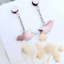 Серьги женские "птицы"