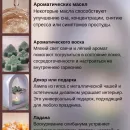 НАБОР Аромалампа Арка PANED ART для воска и масел, аромат Апельсин и Корица