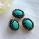 Комплект украшений под бирюзу