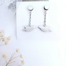 Серьги женские "птицы"