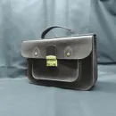 Кожаная классическая сумка ручной работы