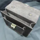 Кожаная классическая сумка ручной работы