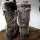 Бурки мужские из меха бобра.