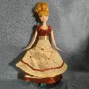 одежда для куклы Анны из мультфильма "Холодное сердце"