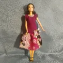 Одежда, платье для куклы Барби