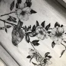 Поднос деревянный