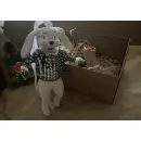 Ватная игрушка «Заяц»